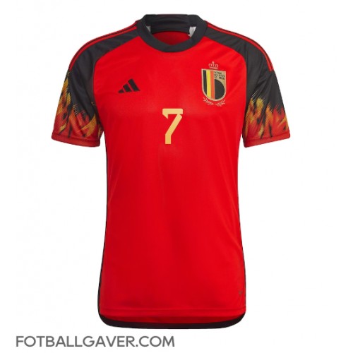 Belgia Kevin De Bruyne #7 Fotballklær Hjemmedrakt VM 2022 Kortermet